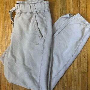 Abercrombie and Fitch dusty pink sweat pants.